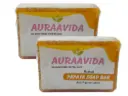Auraavida Herbal Papaya Anti Pigmentation Soap Bar (Pack Of 2)