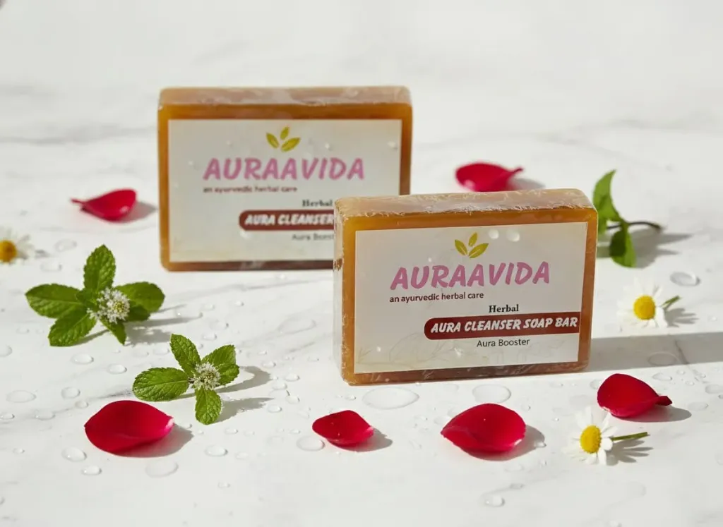 Auraavida Herbal Aura Cleanser-Aura Booster Soap Bar (Pack of 2) (boost aura)