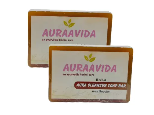 Auraavida Herbal Aura Cleanser-Aura Booster Soap Bar (Pack of 2)