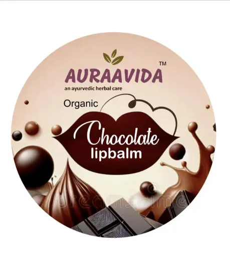 Auraavida Herbal Lip Balm - Chocolate
